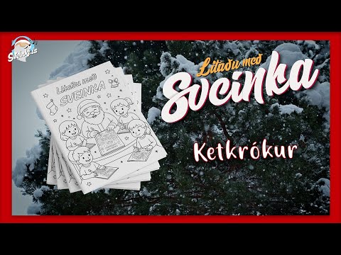 Litaðu með Sveinka - Ketkrókur