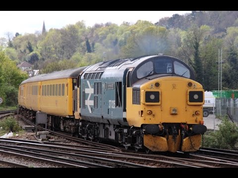(HD) Colas 37025 on UTU Test Trains @ CLP & RDH 13, 16/04/2017
