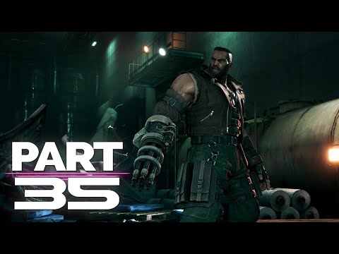FINAL FANTASY 7 REMAKE Walkthrough Gameplay Part 35 - Finding Wedge