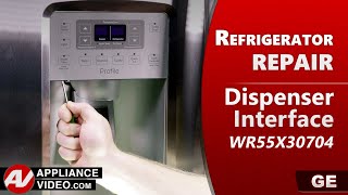 GE Refrigerator Not Powering On - Dispenser Interface Repair