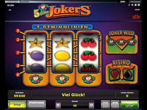 5 Line Jokers kostenlos spielen - Novoline / Novomatic
