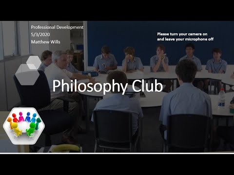 How to run a Philosophy Club