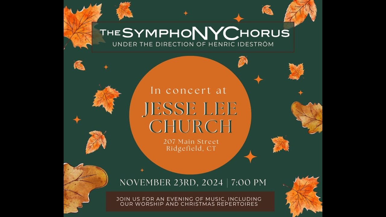 Nov. 23, 2024 – The SymphoNYChorus 2024 Holiday Concert
