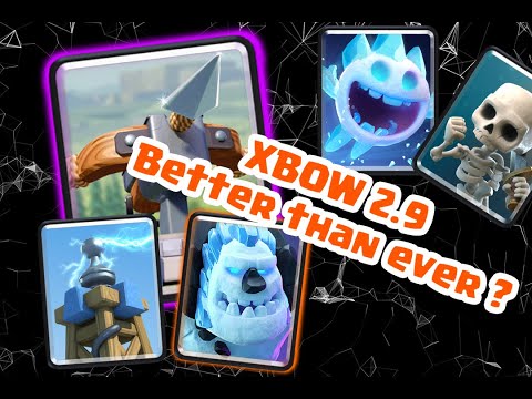 XBOW 2.9 Cycle is Meta!!! Better than Ever? - Clash Royale Best decks
