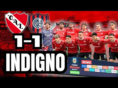 😡 REACCIÓN #INDEPENDIENTE 1-1 #SANLORENZO | Nelson Lafit 