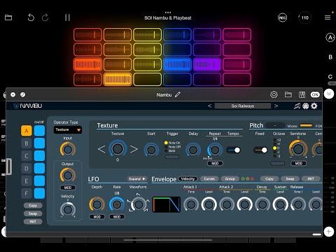 NAMBU Synth - New Sound Of Izrael Preset Pack + Free Gift - Let’s Track it in Loopy Pro