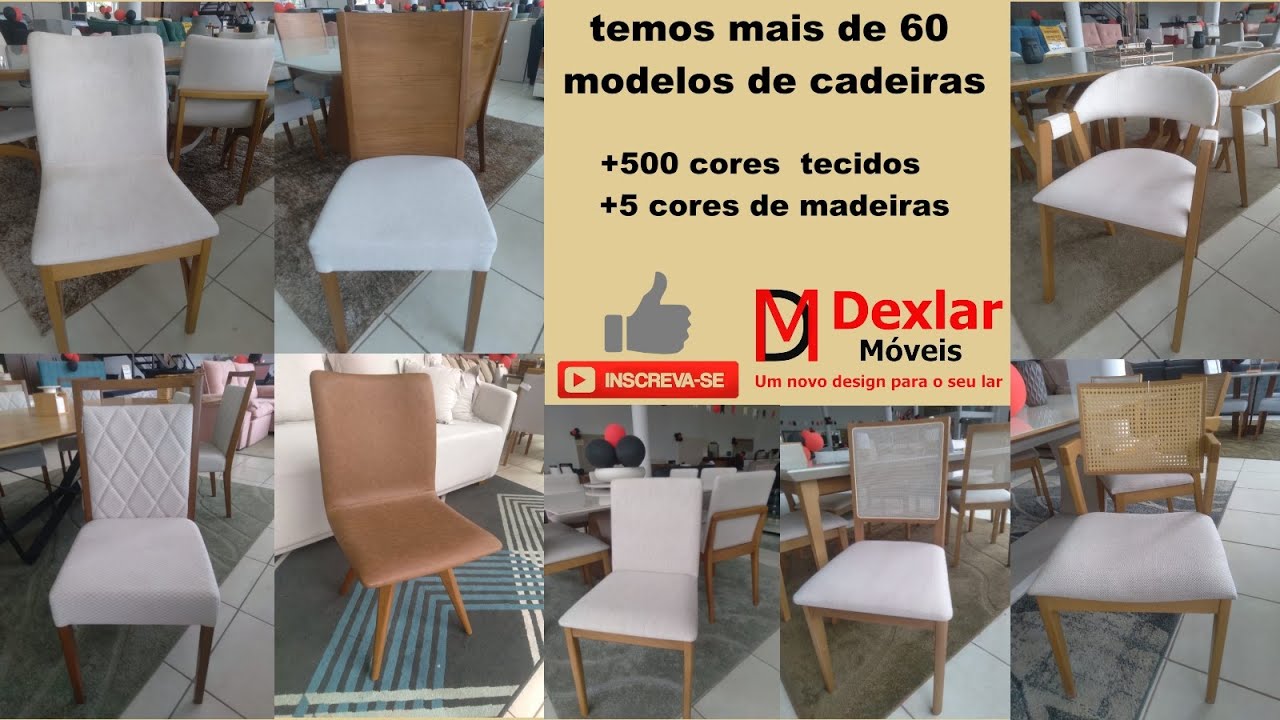 Modelos de cadeiras para sala de jantar #moveis #decoração #piracicaba #saladejantar #cadeira #decor