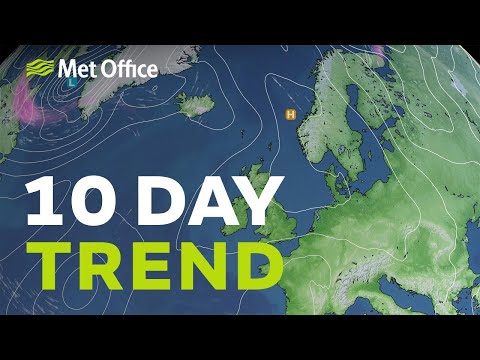 10 day trend 24/08/22 – How will summer end? – Met Office UK Weather Forecast