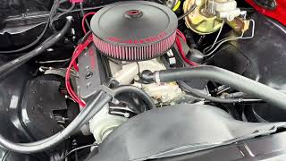 1969 Chevrolet Chevelle Malibu Idling