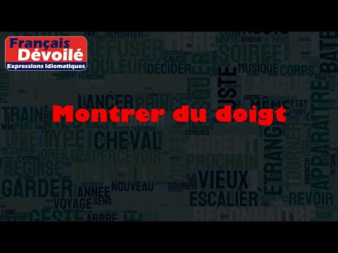 Montrer du doigt