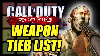 World at War Zombies | Weapon Tier List! (with stats)