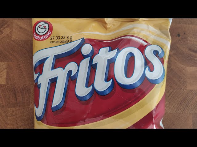 Vídeo relacionado con Matutano Fritos Original, snack sabor a barbacoa, bolsa individual de aperitivo, 130 gr