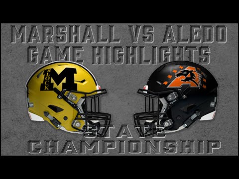 Aledo vs Fort Bend Marshall - 2019 Texas High School Football State Championship Highlights