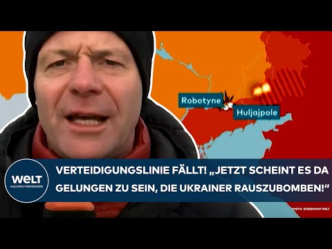PUTINS KRIEG: Verteidigung fällt! "Jetzt scheint es da gelungen zu sein, die Ukrainer rauszubomben!"