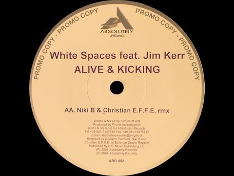 White Spaces feat. Jim Kerr ‎– Alive & Kicking (Niki B & Christian E.F.F.E. Rmx)