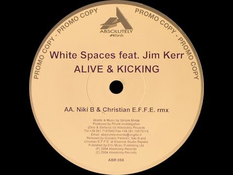 White Spaces feat. Jim Kerr ‎– Alive & Kicking (Niki B & Christian E.F.F.E. Rmx)