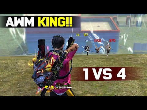 SNIPER KING IS BACK!!🔥(SOLO VS SQUAD) | GARENA FREE FIRE
