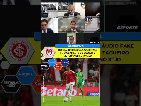 INTERNACIONAL USA ÁUDIO FAKE EM TRIBUNAL
