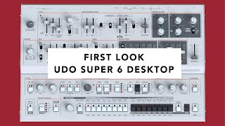 Video thumbnail for UDO Audio Super 6 Desktop Binaural Synthesiser - First Look (Tutorial, Demo & Jam) by Juno Studio