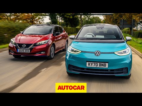 Volkswagen ID 3 v Nissan Leaf review | which is the best new EV? | Autocar