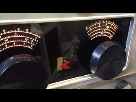 Allied Knight R100 Receiver cleanup & adjustment 1957