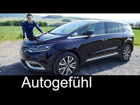 All-new Renault Espace Initiale Paris FULL REVIEW test driven MPV Van 2016 top trim - Autogefühl