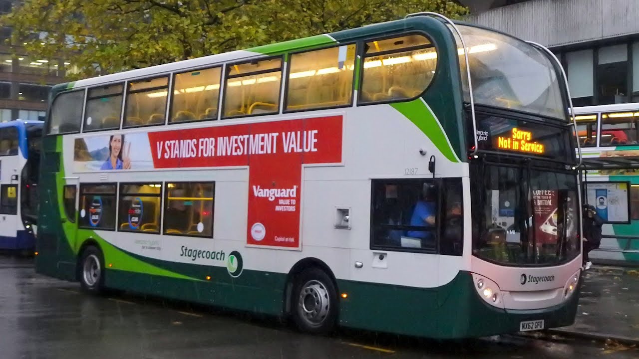 Stagecoach Manchester Alexander Dennis Enviro 400 Hybrid 12187 MX62 GFO