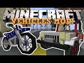 Minecraft: ТРАНСПОРТ! (Мотоциклы, Джипы и тд) Обзор модов ...