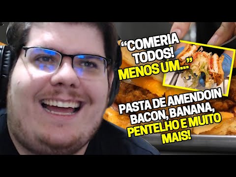 CASIMIRO REAGE: O KFC ENLOUQUECEU! SANDUÍCHE DE FRANGO... | Cortes do Casimito