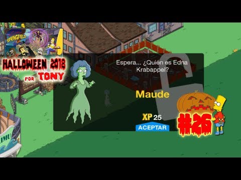 Los Simpson Springfield "Halloween'18: Cap. 26 - Maude y el edificio Adivina" por Tony