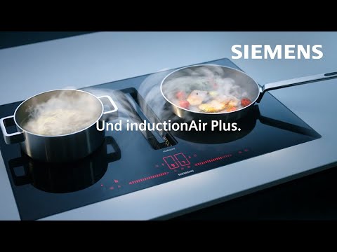 Leistungsstarkes Design gegen Küchendämpfe – glassdraftAir & inductionAir plus | Siemens Dunstabzug