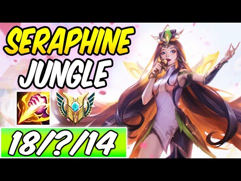 SERAPHINE JUNGLE FULL AP - GRACEFUL PHOENIX SERAPHINE GAMEPLAY | Build & Runes | League of Legends