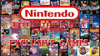 Over 50 Nintendo NES Exclusives In Under 30 Minutes
