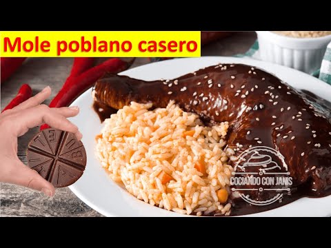Cómo Hacer Mole Poblano Artesanal con Chocolate Abuelita 🍫 | [en 11 Min 🕘]