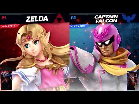 CA 128 - Zefty (Zelda) Vs. MDHM (Captain Falcon) - Winners Finals - SSBU