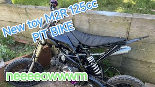 I got a new toy........ M2R pitbike