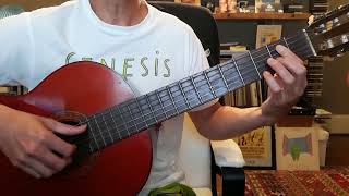 Genesis in Classical Guitar - Open Door (cover)