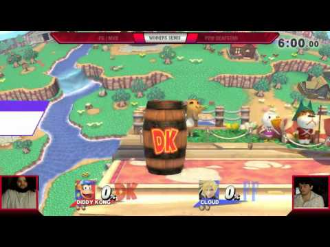 VS Weekly 4/20/17 - Winners Semis - MVD (Diddy) vs. Deafstar (Cloud) - Smash 4