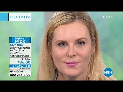 Skinn Cosmetics Perfect Skin Vivid Wear Airbrush-Puder