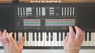 Video thumbnail for Yamaha Pss-470 demo sounds (No Talking/ vintage synth) by Synth Explorateur