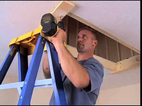Werner Wood Attic Ladders - Installation Video