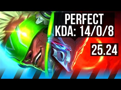 EKKO vs YASUO (MID) | 14/0/8 | EUNE Master | 25.24