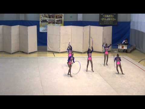 SK Nord junior Ida Virumaa MV 2013 iluvõimlemises