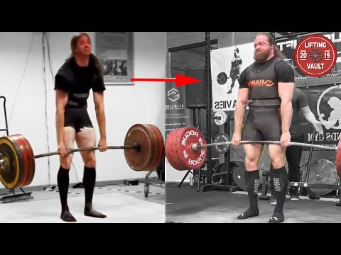 Tom Martins Drastic Powerlifting Body Transformation