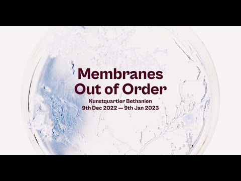 Membranes Out Of Order (exhibition documentation)