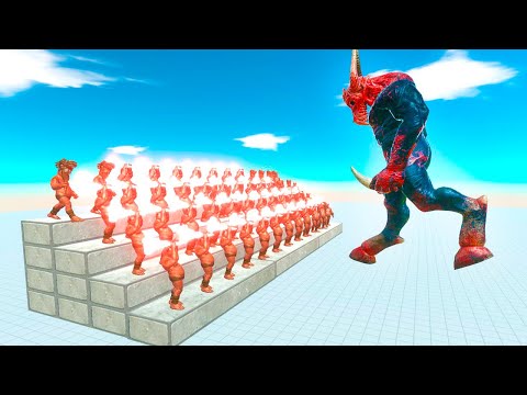 50x OGRE LORDS vs GIANTS Animal Revolt Battle Simulator