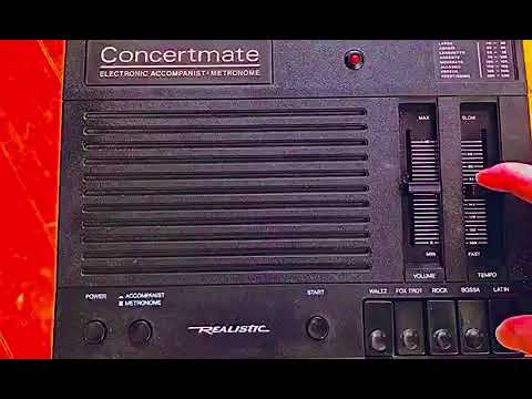 Realistic Concertmate 42-2103 Analog Drum Machine with USB power adapter image 4