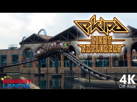 Ekipa-Light Explorers - 4K UHD Off-Ride - Energylandia - Vekoma Family Boomerang - Cinematic