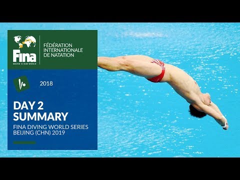 Плавание Day 2 — Beijing (CHN) | FINA Diving World Series 2019