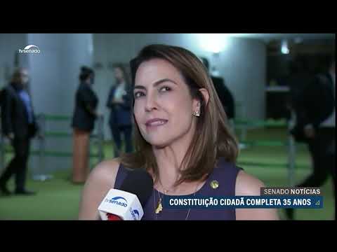 Congresso celebra 35 anos da Constituição